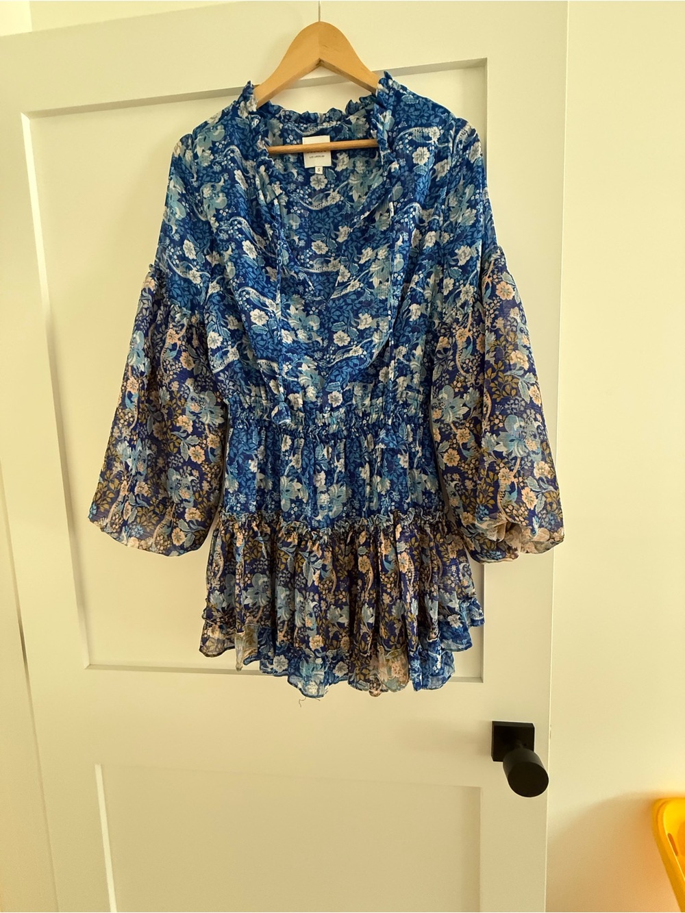 MISA Los Angeles Floral print mini dress